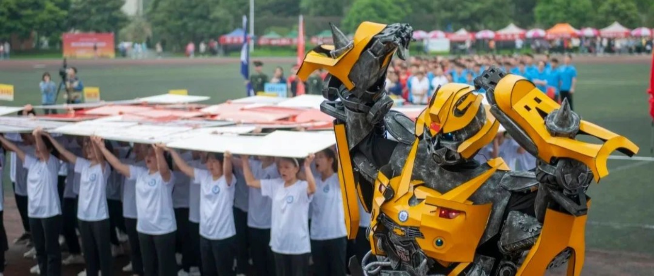 运动会，很拼！超燃！